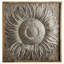Décoration murale traditionnelle en métal Sunburst