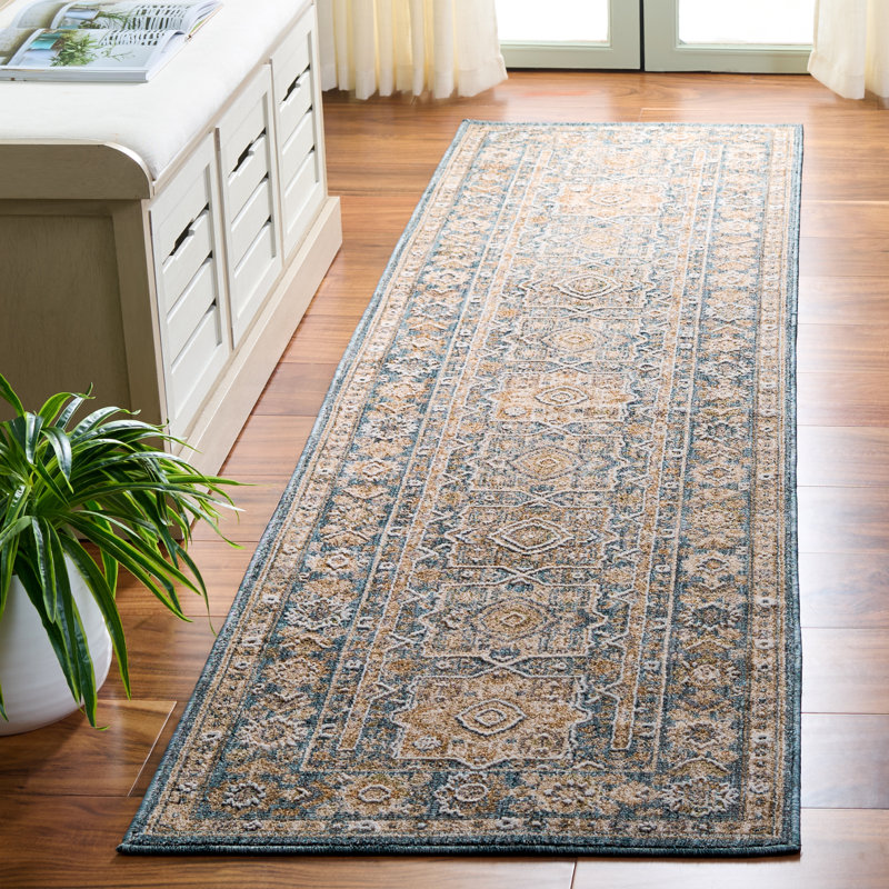 Finley Performance Oriental Indoor Rug, Runner 2'2" x 8'