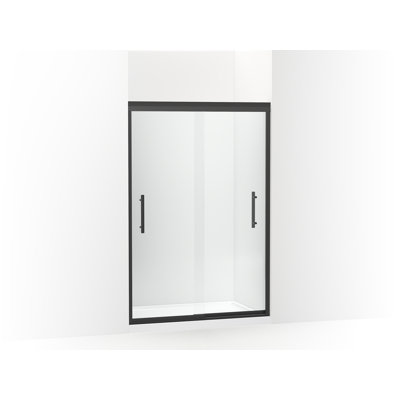 Finesse - W x 70.06'' H Double Added Door Frameless Shower Door with