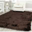 Tapis chocolat touffeté à la main Delane-20807430