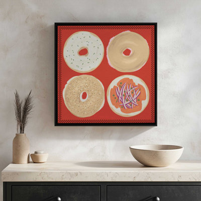 «Yonkers Bagels» par Deny Designs, reproduction d'art