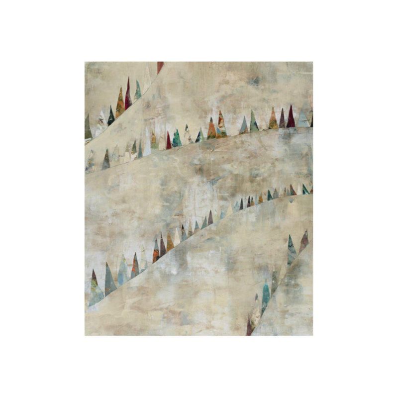 Milfay - impression sur toile tendue, Gel coupé au couteau, H 60 po x l 50 po x P 1,5 po
