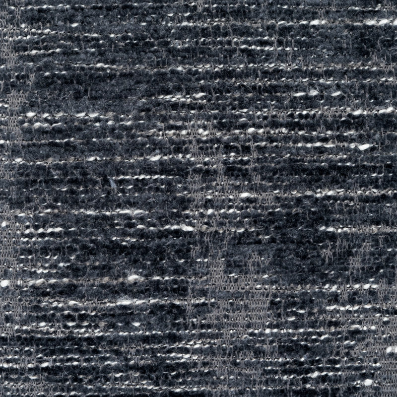 Tissu d'ameublement en chenille Churchill-Soho, Minuit