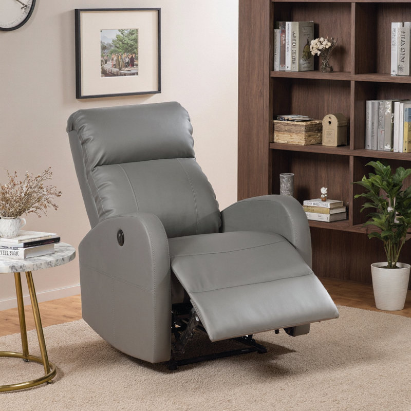 Fauteuil inclinable électrique avec chargement USB et contrôle à bouton-poussoir