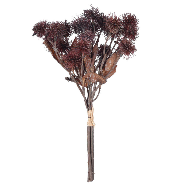 Centre de table hibiscus Vickerman, Brun