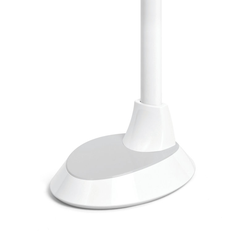 Elegant 67'' Adjustable White and Grey LED Floor Lamp