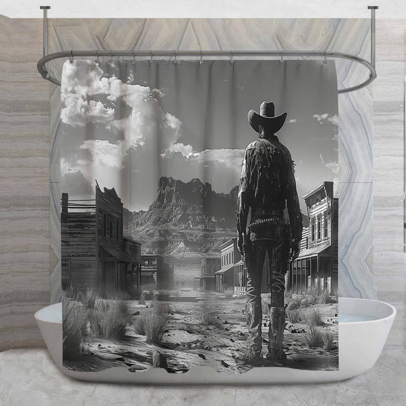 Laryea Shower Curtain, 73"H x 70"W