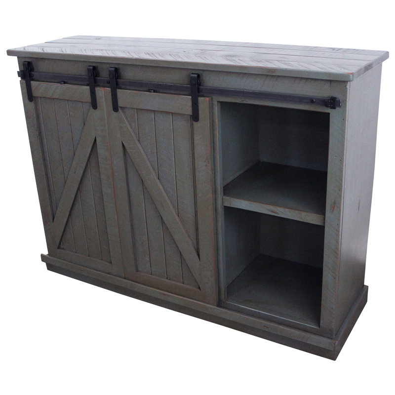 Tori Unfinished TV Stand for TVs up to 60", Caribbean Rum