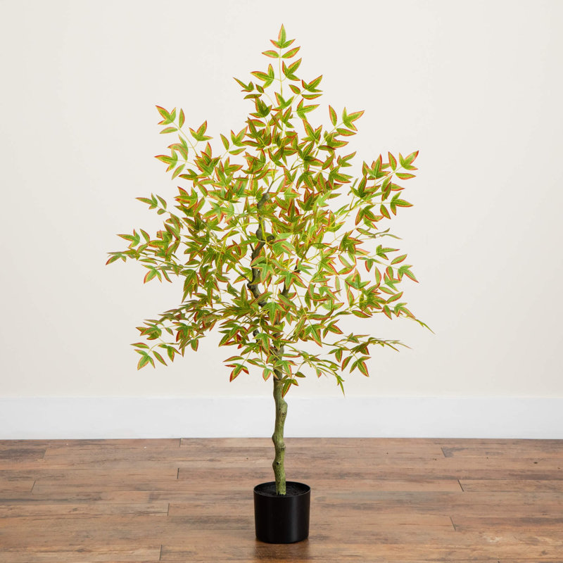 Arbre d'automne artificiel Nandina, H 48 po x l 24 po x P 24 po