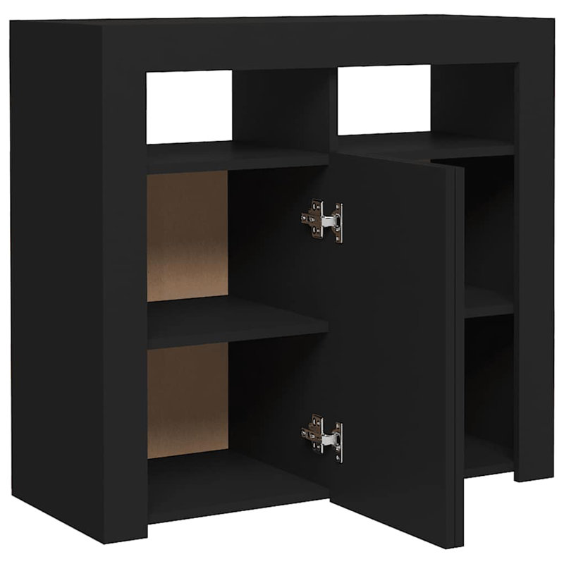 Kelli 80cm Sideboard, Black