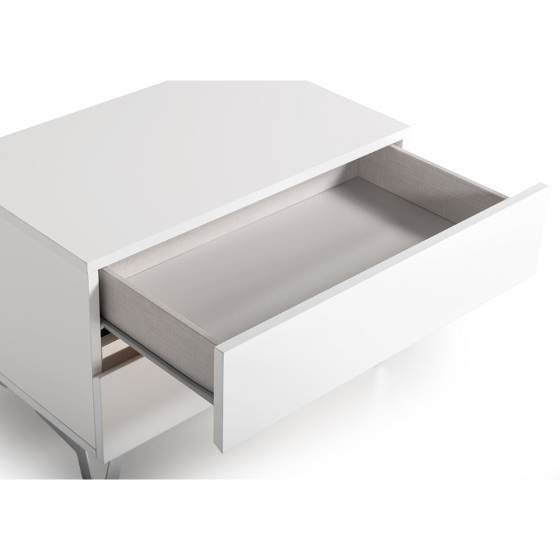 Table de chevet 2 tiroirs Amiah