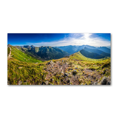 Mountain Panorama - Wrapped Canvas Print