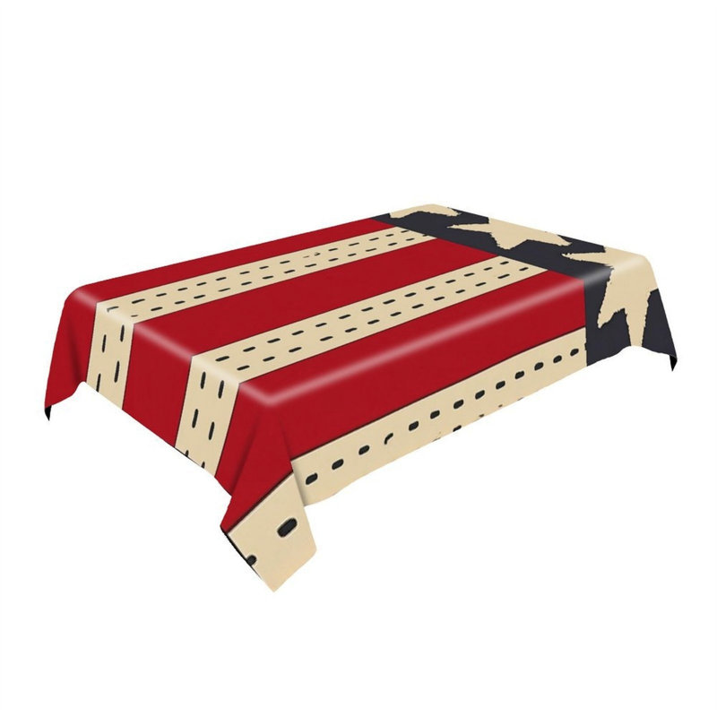 Nappe Minimalist American Flag Star 60 x 120 pouces