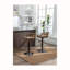Ensemble de 2 tabourets de bar pivotants réglables avec repose-pieds, chaises de cuisine et chaises de salle à manger-911000023