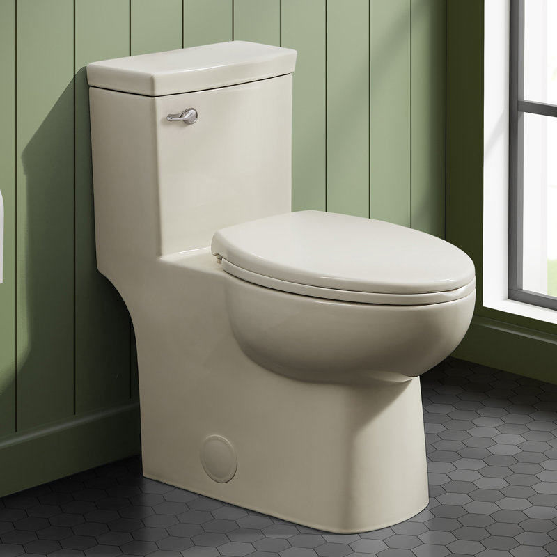 Classe One-Piece Toilet, Left, Bisque