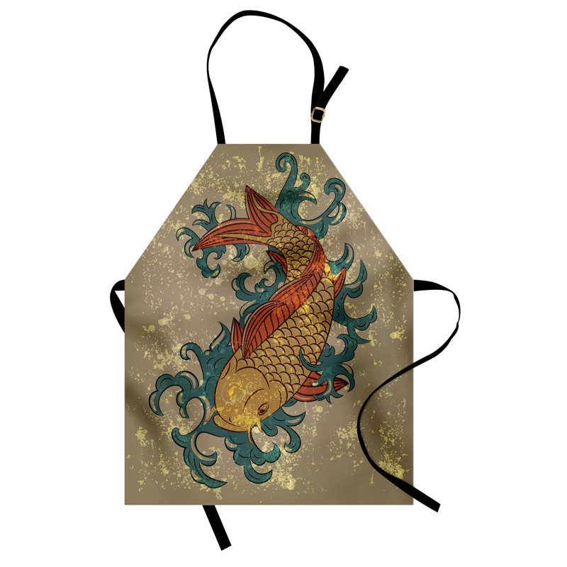 Multicolore, tablier japonais East Urban Home, cuisine, jardinage