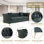 3 Seater Velvet Sofa-642736679