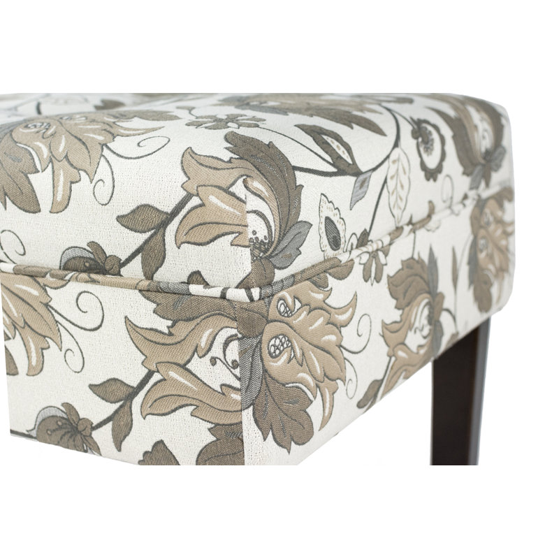 Banc rembourré floral Terese