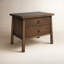 Freddie 2 - Drawer Solid Wood Nightstand-1038517383