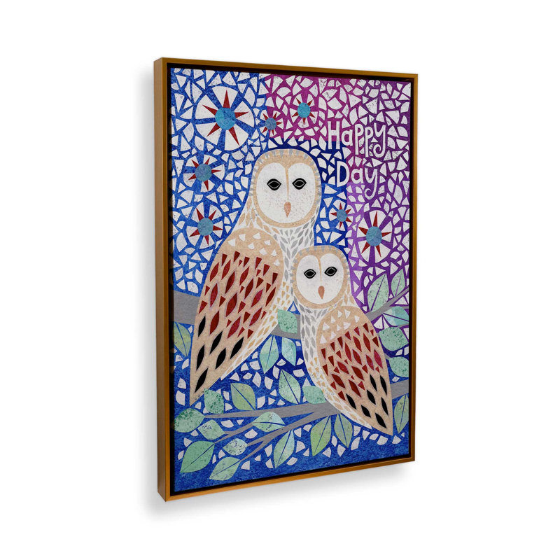 Reproduction d'art sur toile "Wildage Collage X III" par Kim Conway, H 48 po x l 32 po, Doré