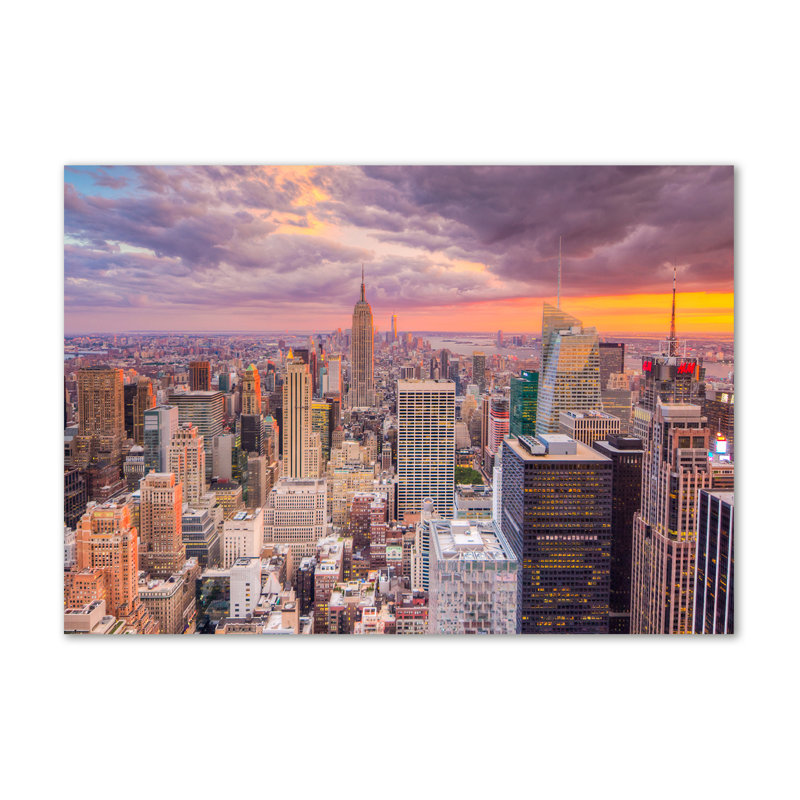 New York - Wrapped Canvas Print