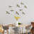 3 Pieces Birds Decorative Wall Accessory
