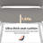 Minimalist Modern Office Chair - Metal Frame, Soft & Comfortable, Home & Office Use-1209050437
