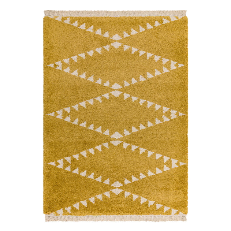 Pickerel Berber Style Mustard Rug