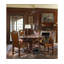 Country Farmhouse Leather Dining Chair