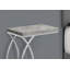 Table moderne, en forme de C, bout, côté, collation, salon, chambre à coucher, métal, contemporain-1299441023