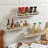 6 Jar Solid Wood Spice Rack