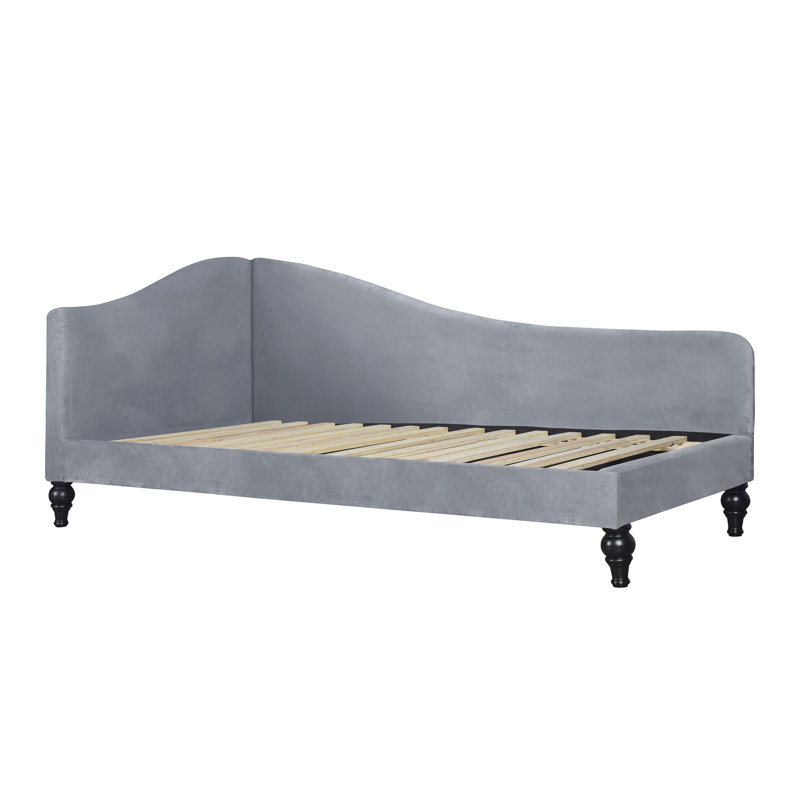 Pahrump Upholstered Daybed, Silver Grey