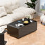 Table basse intelligente avec réfrigérateur intégré et tiroirs de congélateur, haut-parleur Bluetooth, chargement sans fil-1374655213