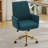 Mid-Back Liftable Office Chair, Striped Fabric, And Ergonomically Designed, Is An Excellent Choice For Working, Studying Or Relaxing. The Mid-Back Design Provides A Better Sitting Experience.Green-933280475