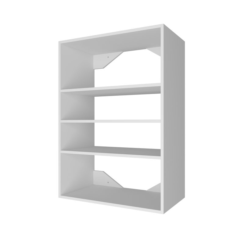 Short Tower Closet Unit Closet System, White, 36" H x 25.5" W x 14" D