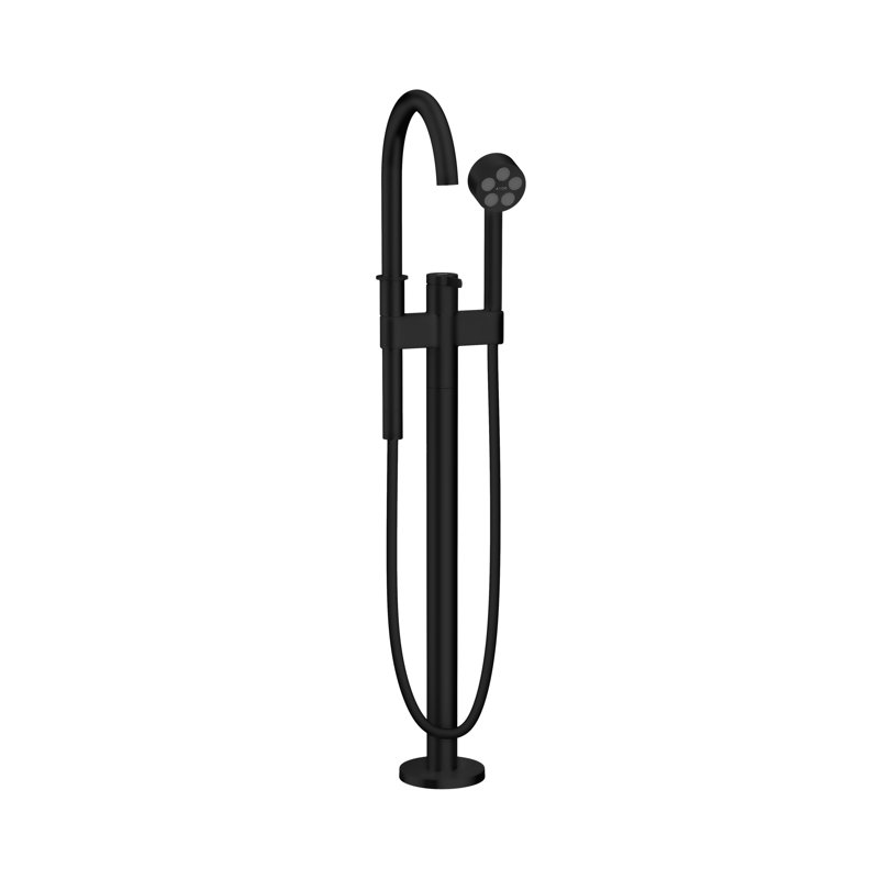 One Tub Filler with Diverter, Matte Black