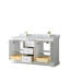 Ensemble de meuble-lavabo double 60 po Avery-61133051-97831837