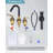 Widespread 2-handle Bathroom Faucet with Drain Assembly-101956605