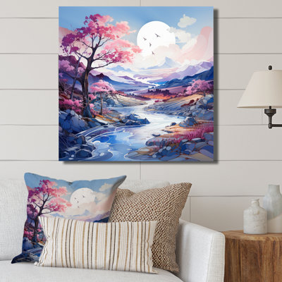 Impression sur toile Mountain Charm Fantasy II