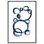 Modern Single Line Geometric Bear Print-69342179-69342182
