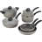 BALLARINI Parma by HENCKELS 10-Piece Forged Aluminum Nonstick Cookware Set, Pots and Pans Set, Granite