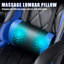 Fauteuil de jeu de course et de course inclinable, réglable et ergonomique en similicuir avec repose-pieds-86935035