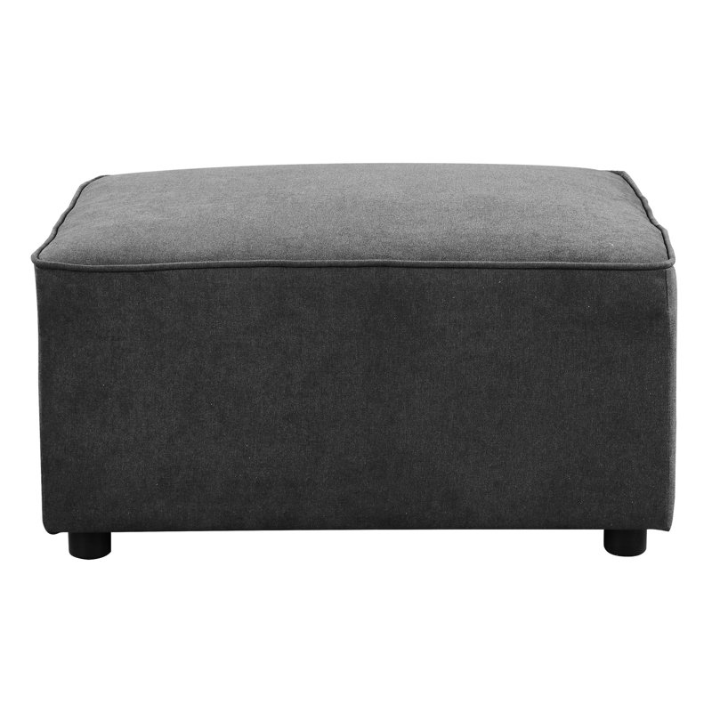 Gris moderne avec siège ferme - confortable pour les espaces de vie durables et polyvalents