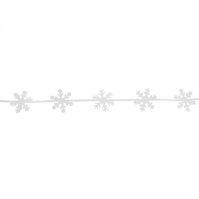 Guirlande flocon de neige 4 pi