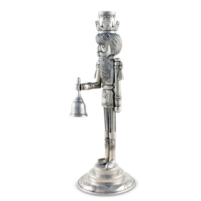 12'' H Pewter Tabletop Candlestick
