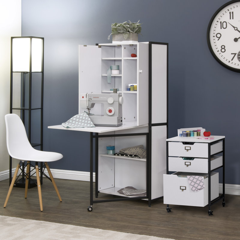 24.5'' x 12'' Crafting Storage Cabinet