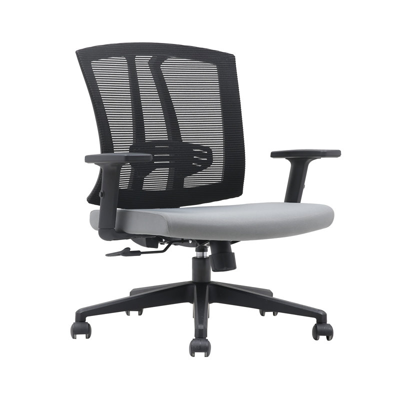 Chaise de bureau Milo, Gris