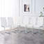 Chaises de salle à manger en similicuir-122497929-122497928-122497923