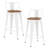 Swivel Metal Counter And Bar Stools-80046745-80046747