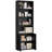 Aillee 70.9" H Standard Bookcase with Cabinet-1543865966